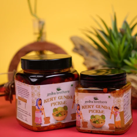 Godha Brother's Tangy Raw Mango & Kery Gunda Pickle